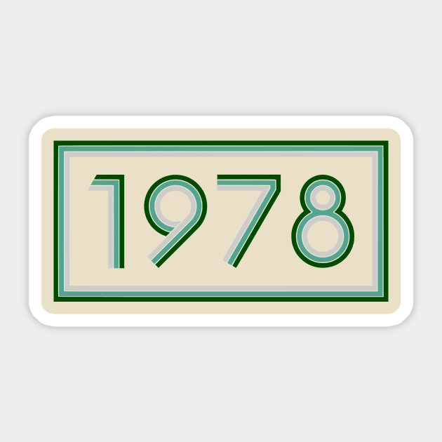 1978 Sticker by Cassio